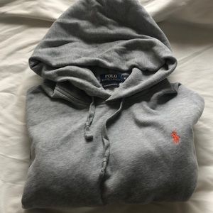 Polo hooded sweatshirt